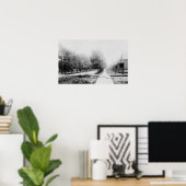 Western Aussicht auf Parnell Avenue Poster (Heimbüro)