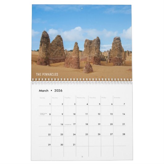 Western Australia Nature Wildlife Highlights Foto Kalender (Mär 2026)