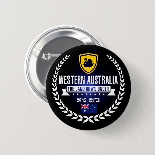 Western Australien Button (Vorne & Hinten)