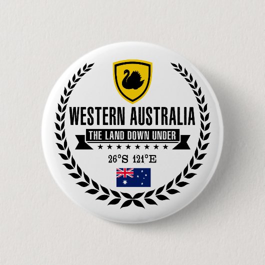 Western Australien Button (Vorderseite)