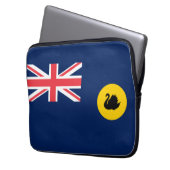Western Australien Flagge Laptopschutzhülle (Vorderseite Links)