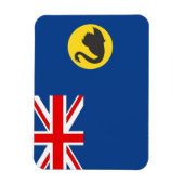 Western Australien Flagge Magnet (Vertikal)