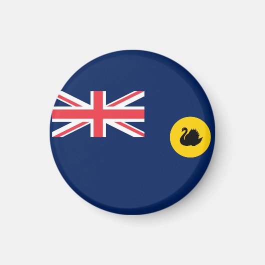 Western Australien Flagge Magnet (Vorne)