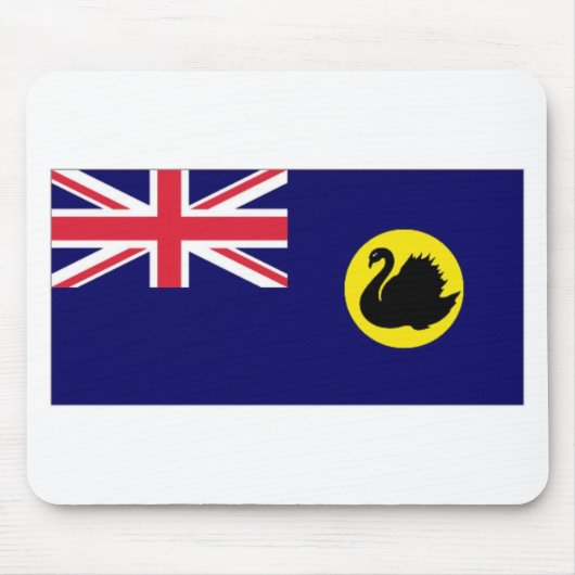 Western-Australien-Flagge Mousepad (Vorne)