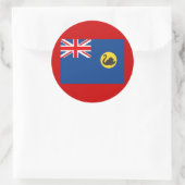 Western Australien Flagge Runder Aufkleber (Tasche)