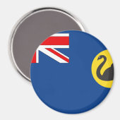 Western Australien Magnet (Vorderseite/Rückseite)