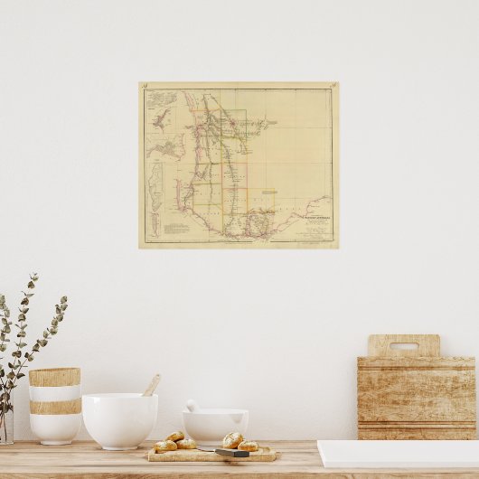 Western Australien Poster (Küche)