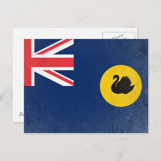 Western Australien Postkarte (Vorne/Hinten)