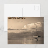 Western Australien Postkarte (Vorne/Hinten)