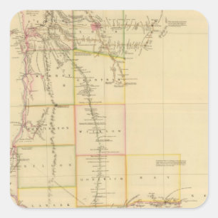 Western Australien Quadratischer Aufkleber