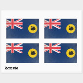 Western Australien Rechteckiger Aufkleber (Blatt)