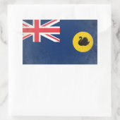 Western Australien Rechteckiger Aufkleber (Tasche)