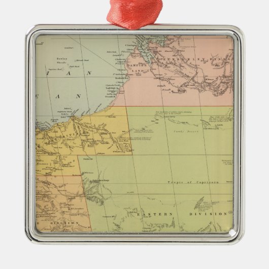 Western Australien Silbernes Ornament (Vorne)