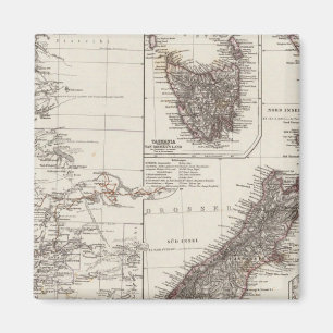 Western Australien Tasmanien und Neuseeland Magnet
