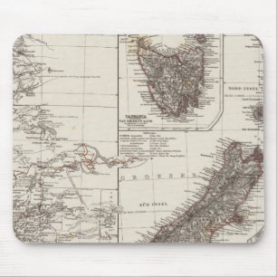 Western Australien Tasmanien und Neuseeland Mousepad