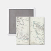 Western Australien und Tasmanien Magnet (Vorderseite/Rückseite)