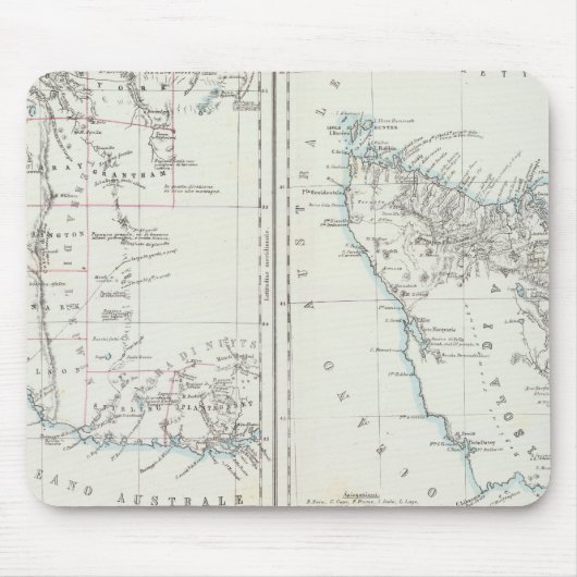 Western Australien und Tasmanien Mousepad (Vorne)