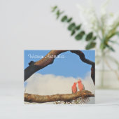 Western Australien Vogelarten Feiertagspostkarte (Stehend Vorderseite)