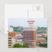 Western Auto Gebäude Loft Condos Kansas City Postkarte (Vorne/Hinten)