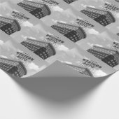 Western Auto Gebäude mit halbem Zylinder Geschenkpapier (Ecke)