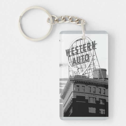 Western-Auto Schlüsselanhänger (Vorderseite)