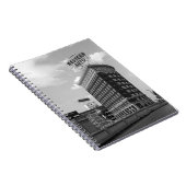 Western Auto Signieren Schwarz & Weiß Architektur Notizblock (Rechte Seite)