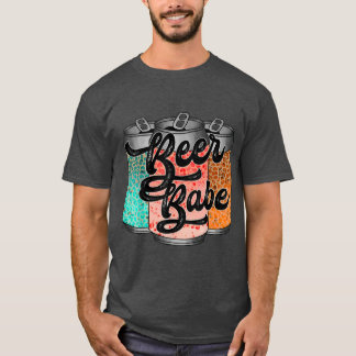 Western Babe Country Music Leopard  T-Shirt