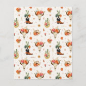 Western Baby Showcard (Rückseite)