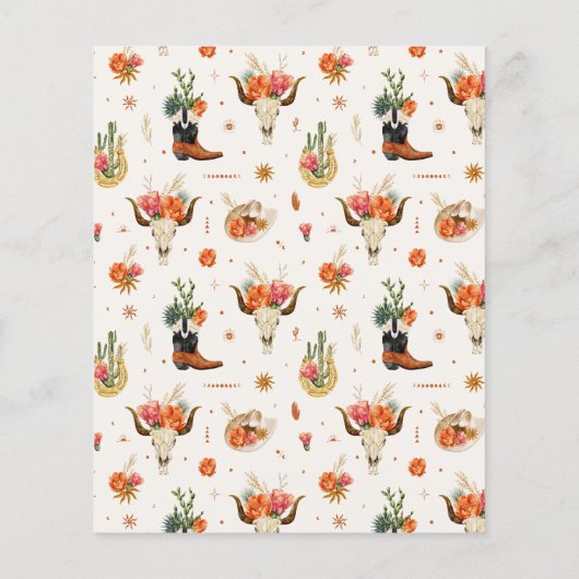 Western Baby Showcard (Rückseite)