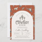 Western Babydusche Einladung (Vorderseite)