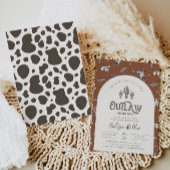 Western Babydusche Einladung