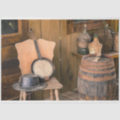 Western Bango Decoupage Tissue Paper Seidenpapier (Vorderseite)