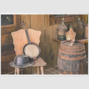 Western Bango Decoupage Tissue Paper Seidenpapier