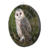 Western Barn Owl Dart Board Dartscheibe (Vorderseite rechts)