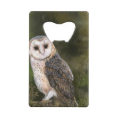 Western Barn Owl Flaschenöffner (Rückseite)