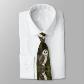 Western Barn Owl Neck Tie Krawatte (Gebunden)