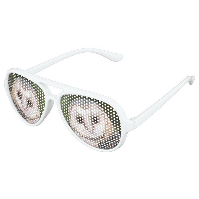 Western Barn Owl Sonnenbrille (Schrägansicht)