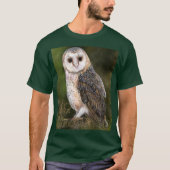 Western Barn Owl T - Shirt (Vorderseite)
