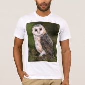 Western Barn Owl T - Shirt (Vorderseite)