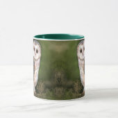 Western Barn Owl Tasse Geschenk (Zentrum)
