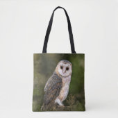 Western Barn Owl Totbeutel Tasche (Vorderseite)