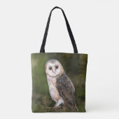 Western Barn Owl Totbeutel Tasche (Rückseite)
