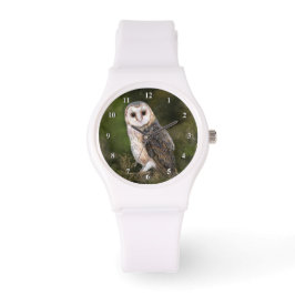 Western Barn Owl Uhrengeschenk Armbanduhr
