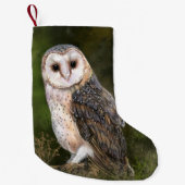 Western Barn Owl Weihnachten Strumpf Kleiner Weihnachtsstrumpf