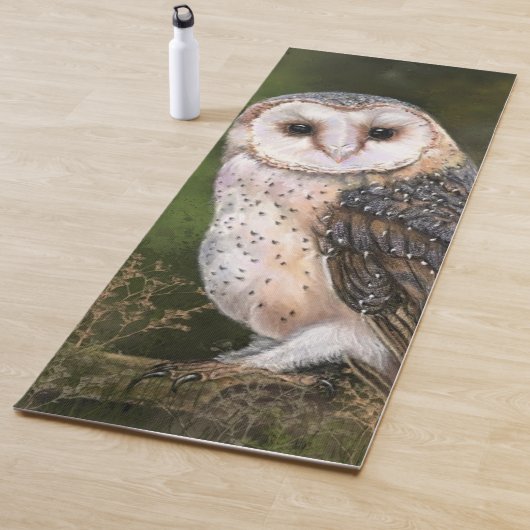 Western Barn Owl Yoga Mat Yogamatte (Beispiel)