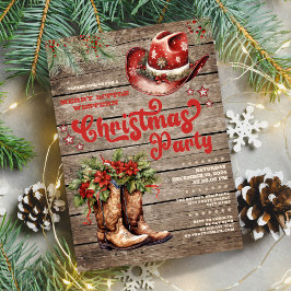 Western Barn Party Einladung Holiday Einladung