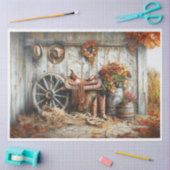 Western Barn Seidenpapier (Basteln)