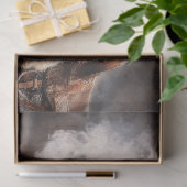 Western Baroque Ivory War Horse Tissue Paper Seidenpapier (Geschenk)