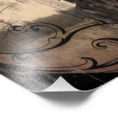 Western-Bauernhof Fotodruck (Ecke)