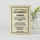 Western-Bauernhof-Hochzeits-Einladungen Einladung (Stehend Vorderseite)